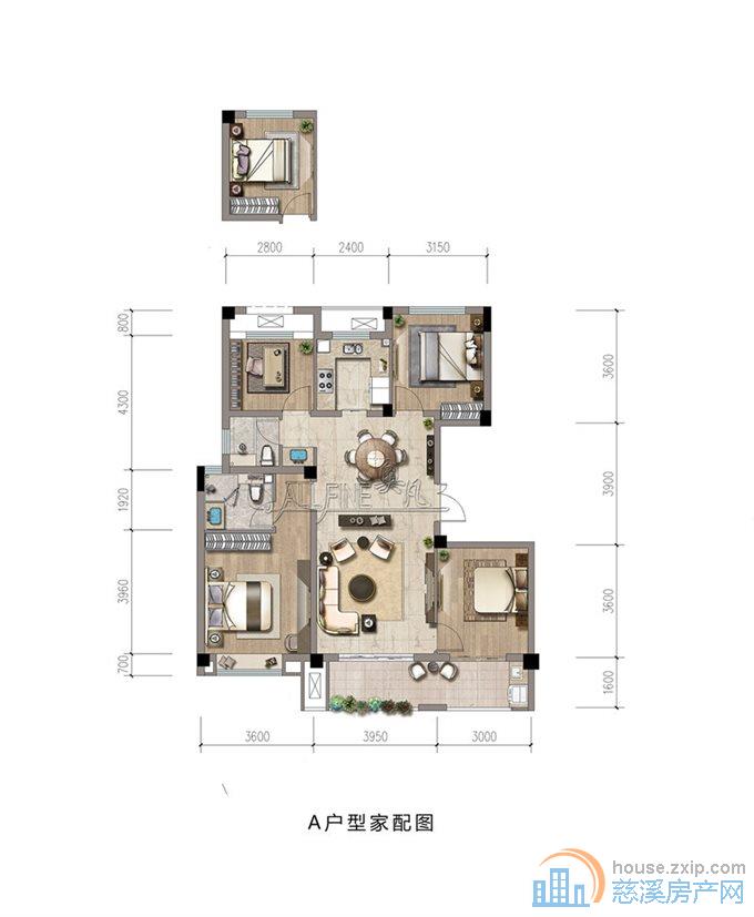 青溪云庐120平145万电梯纯洋房