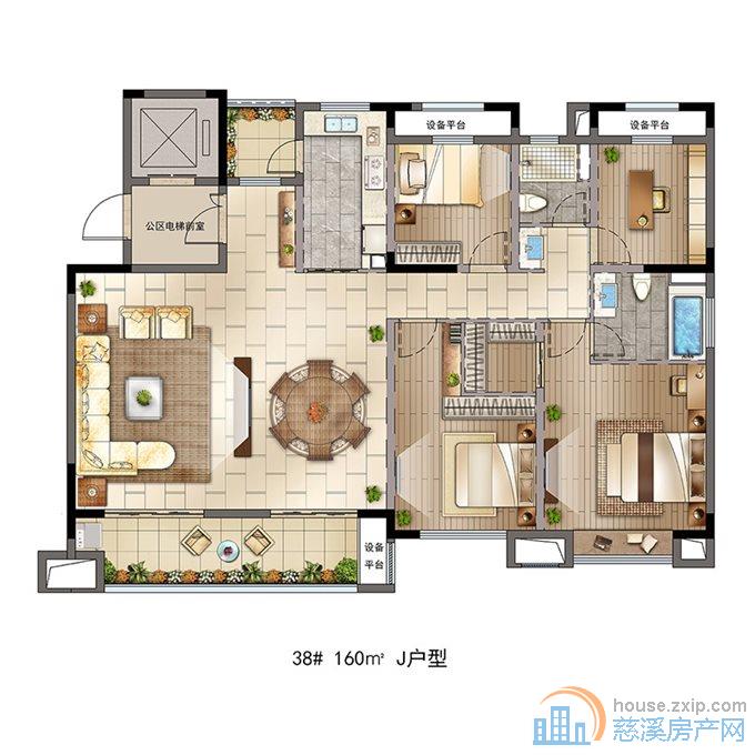 悦华府洋房 满两年 带车位