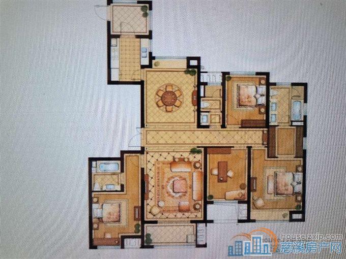 金地鸿悦 精装163平300万 四间朝南