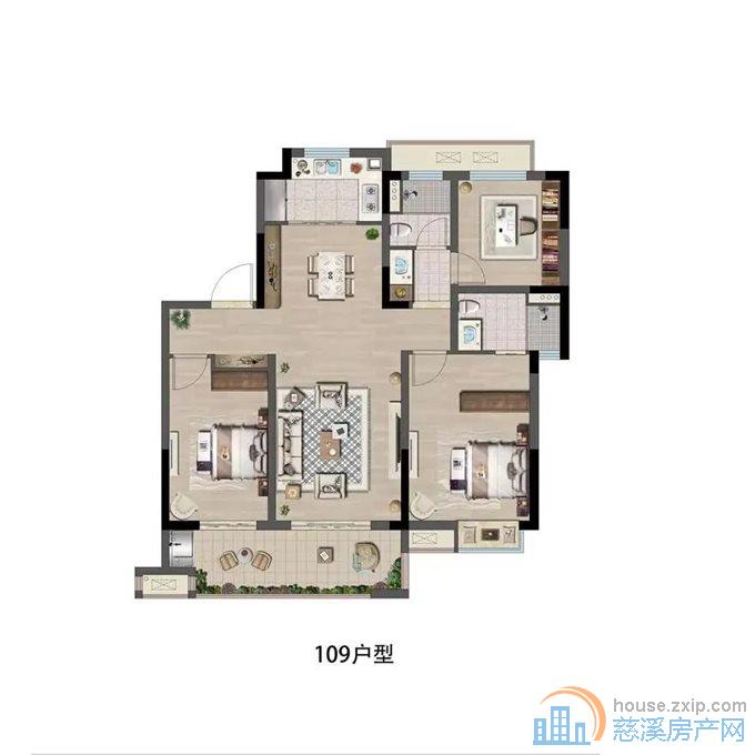 新力帝泊湾 全新白坯 电梯小高层