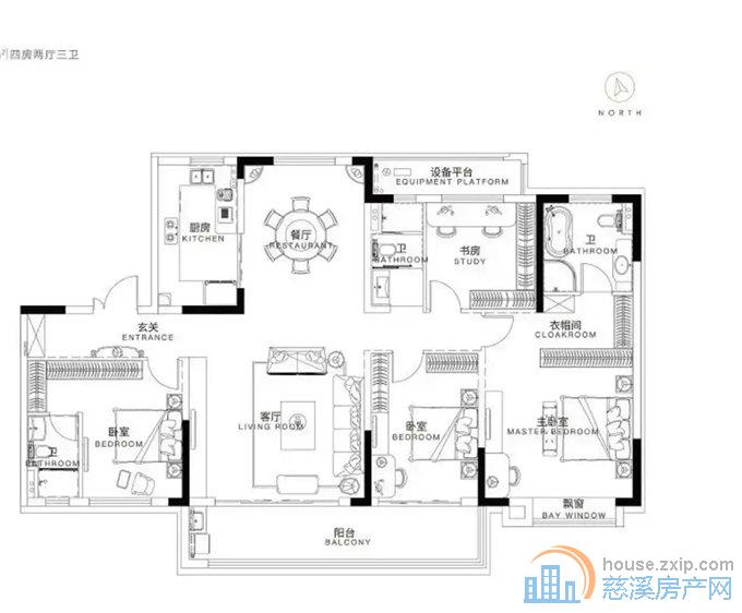 新城河C位 泊誉里188平方350万洋房