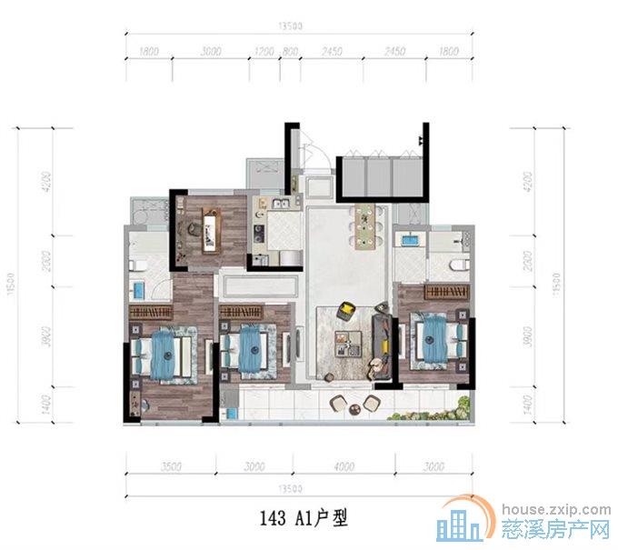 万固西区143平279万黄金楼层朝南4间