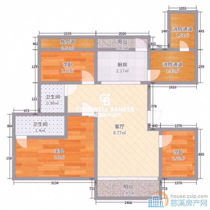 保利俯院江南北区125平158万