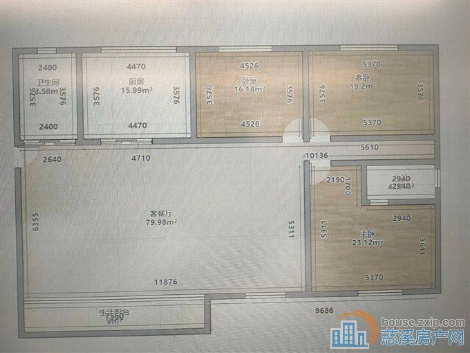 虞波北园西区 送车库 白云新城书包 精装