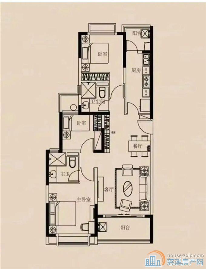 恒大河悦府 全新毛坯 单价只要5000+