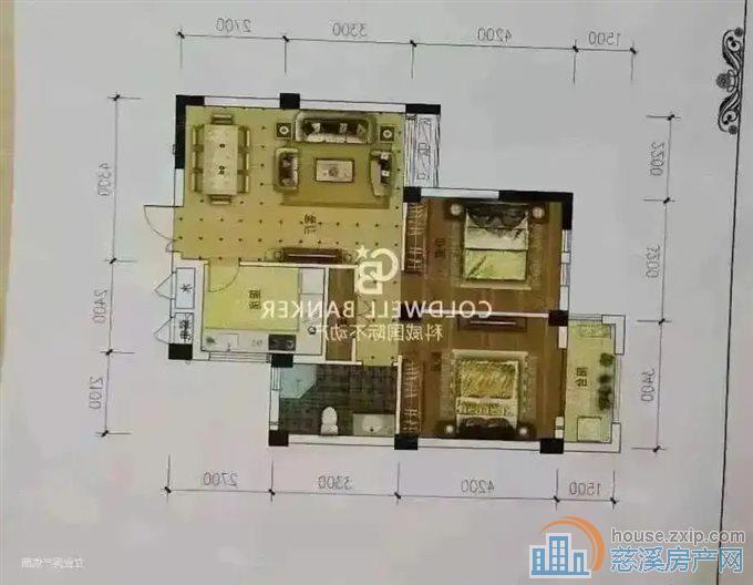 东越府 全新毛坯 送车位