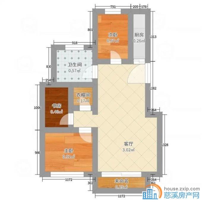 城市桃源六层电梯洋房118万