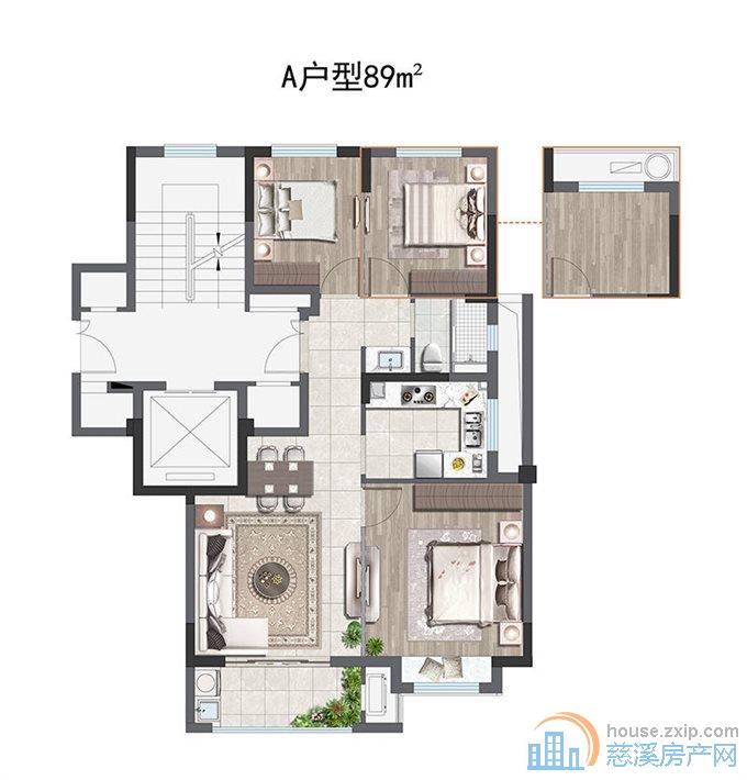 出售：逸湾小筑 洋房黄金楼层亏本出售