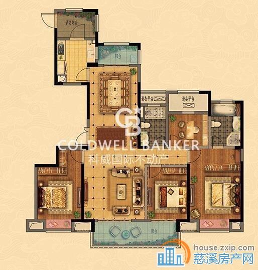 悦华府 168平 中高楼层238万浙师大