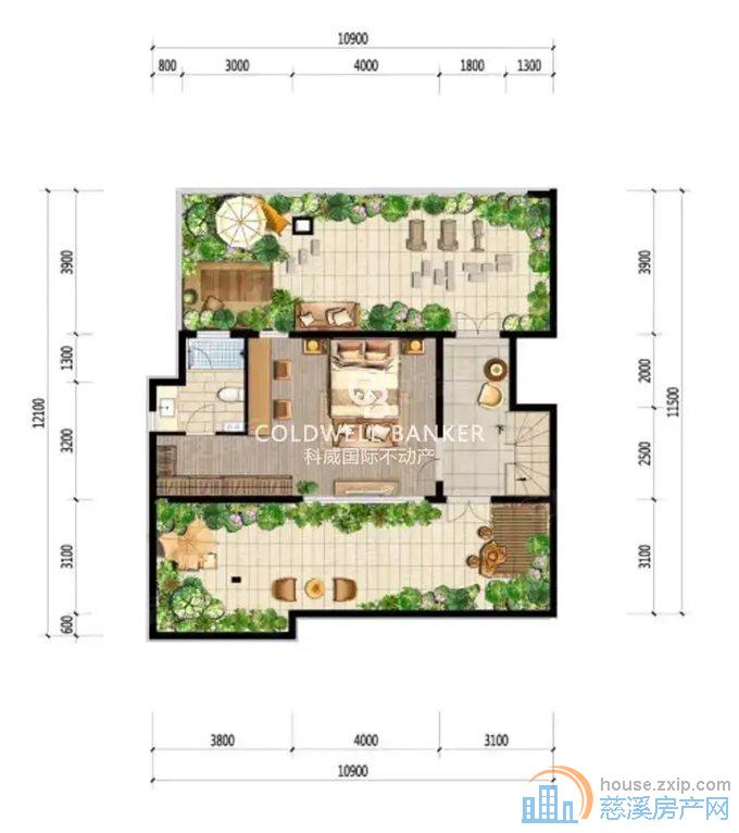 附院江南 洋房顶复 超大面积露台
