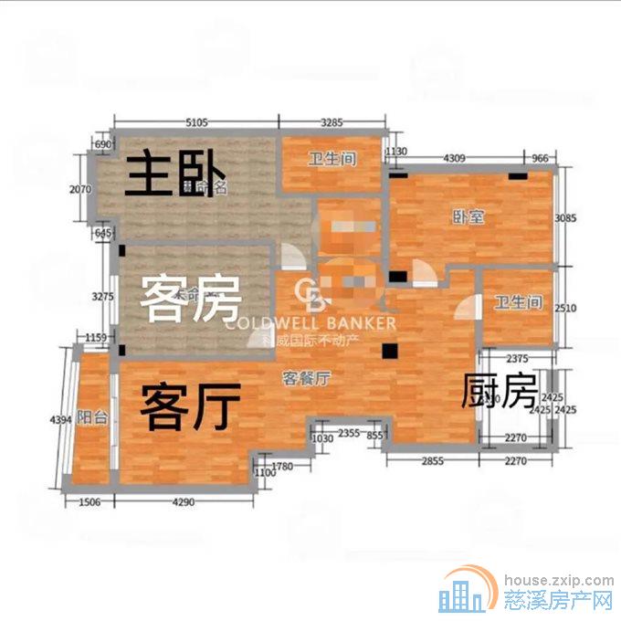 缔景湾153平228万带双车位三小书包