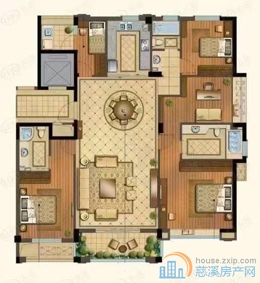 出售:白金湾 景观楼层 前后双阳台送车位