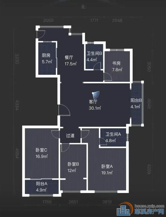 恒泰嘉景园161平228万送车位LW位置