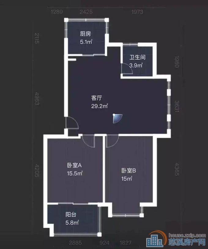 新塘家园85平80万带阁楼大露台