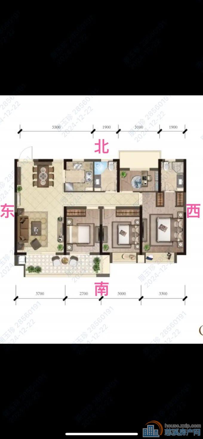 红星天铂佳苑大平层116平105万送车位
