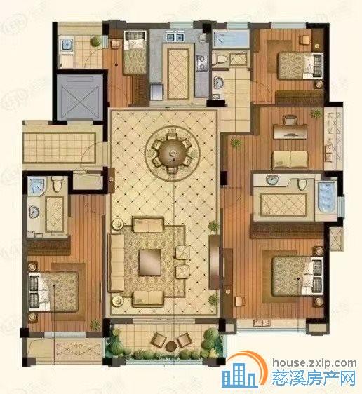  出售:白金湾 景观楼层 前后双阳台送车