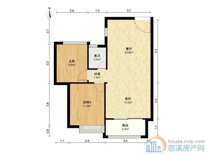 观湖佳苑93平121.8万稀缺小户型