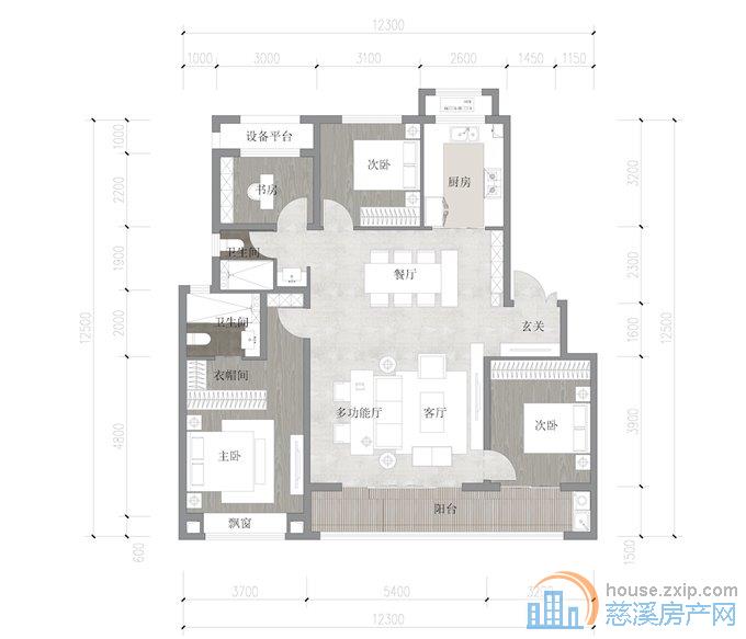 上河檀府 新城河洋房143平218万