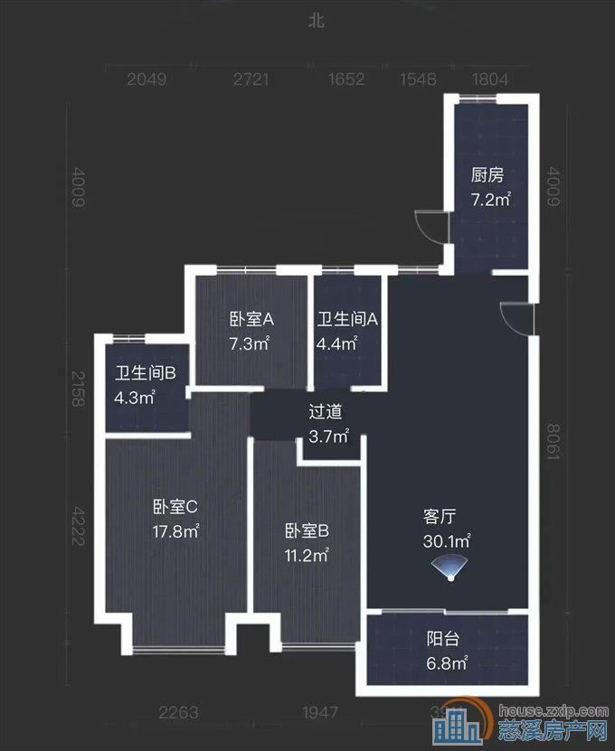 恒大河悦府120平80.8万精装修