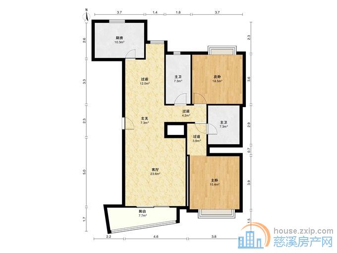 东方明珠城136平136万带车位