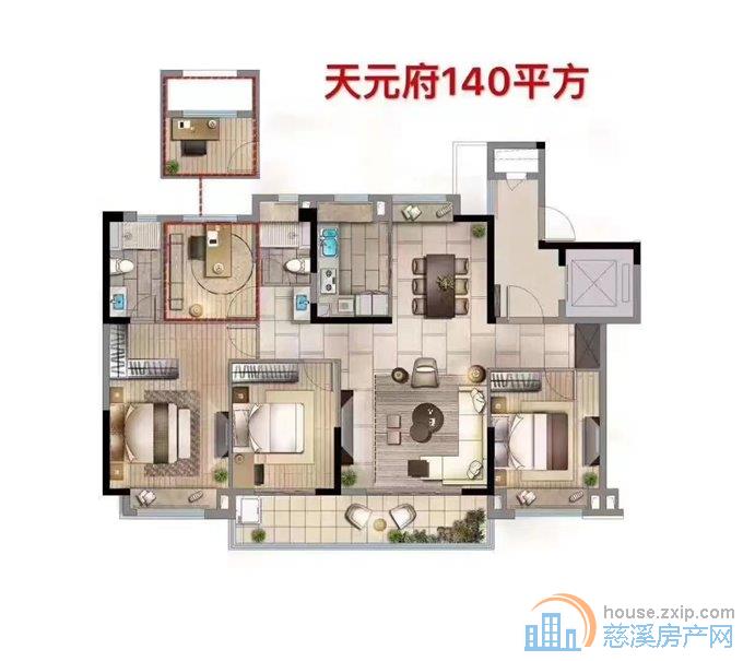 碧桂园月桂府142平118万视野开阔