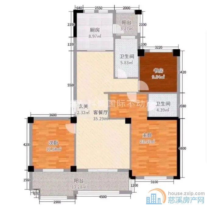 鸣北小区146平155万精装送车位
