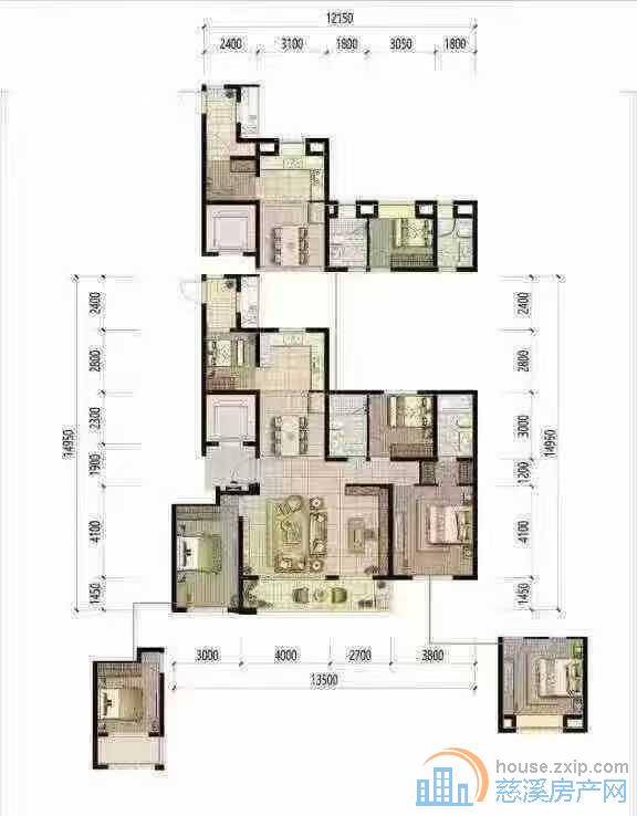 特价保利俯院江南好楼层142平毛坯2年到