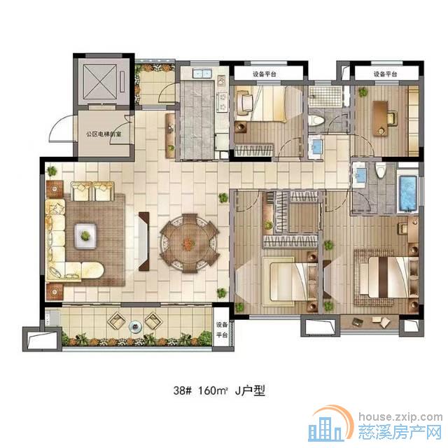 吾悦首府洋房 162平毛坯 248万
