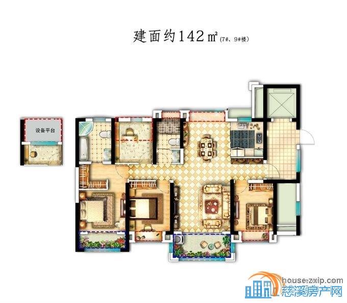 天誉华府 143平 带车位 189万文锦