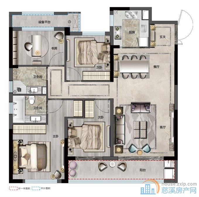 新城河旁边红星檀府140+车位直接钥匙在
