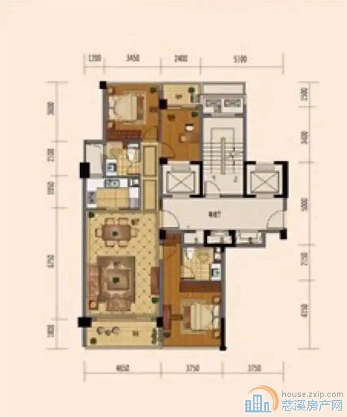 绿城诚园123平172万送车位绿城物业