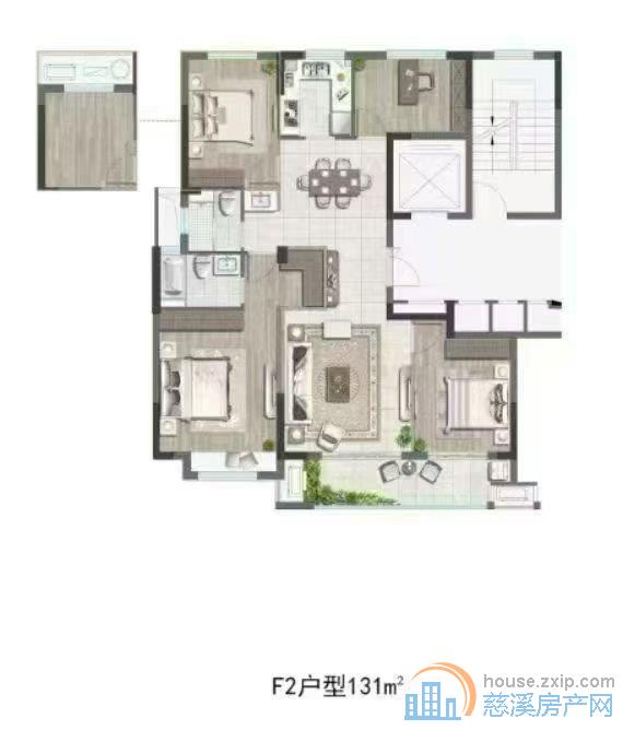 逸湾小筑123平方