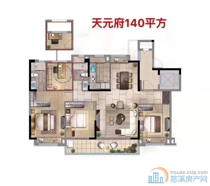 碧桂园月桂府140平175万送车位豪装