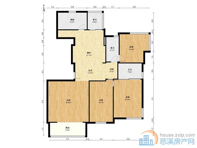 东方明珠城178平162万送双车位