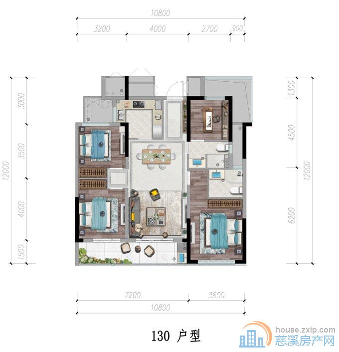 万固臻悦府130平黄金楼层带车位直接钥匙