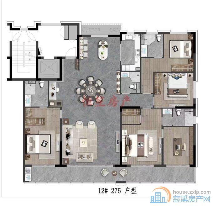 必看好房!万固臻悦府东区 奢华大平层
