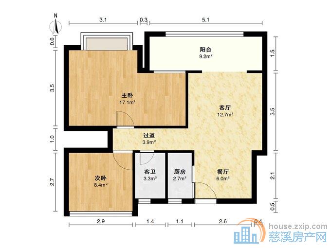 红星天铂佳苑93平99.8万送车位
