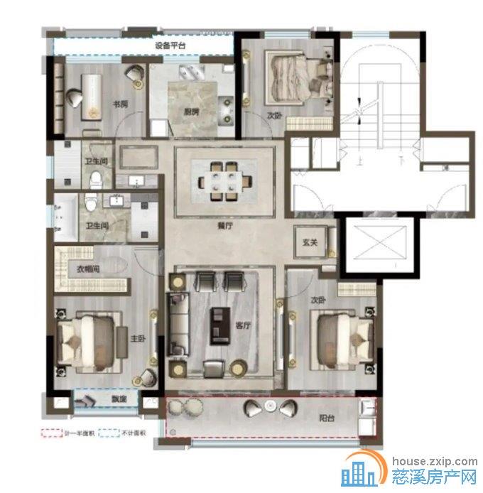红星檀府 洋房 130平 带车位278万