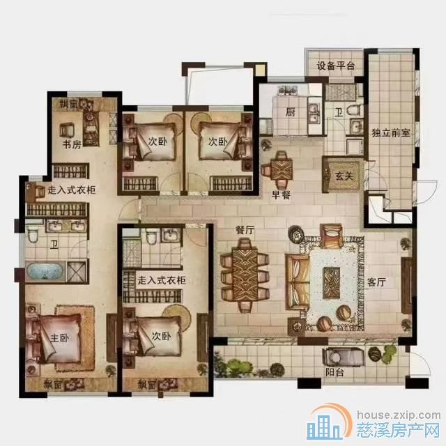 ​保利二期天悦湾非顶楼225平178万