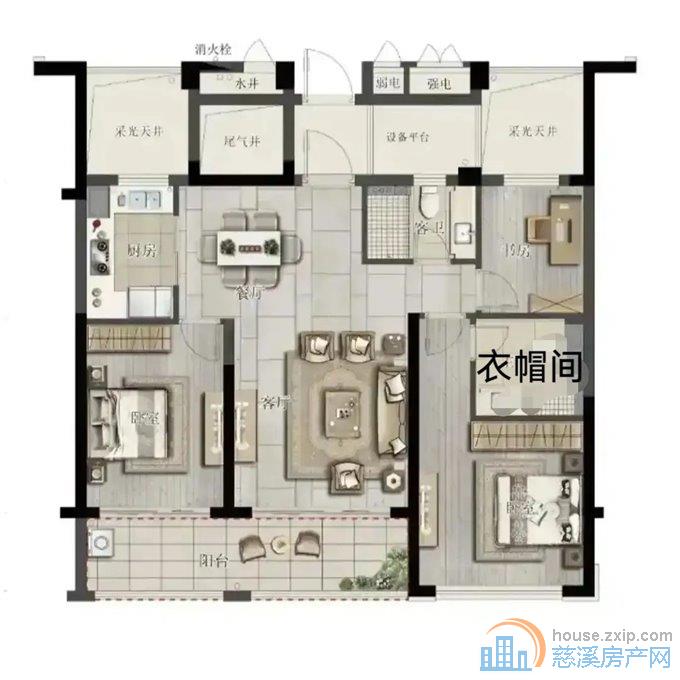 江滨之城